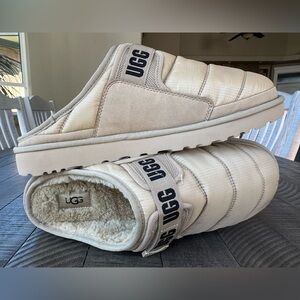 UGG Dune LTA Slip-On Slides - Shearling-Lined Quilted Men's Size 12 (NWOT)